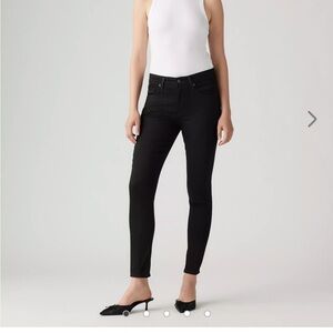 Levi's Black 721 High-Rise Skinny